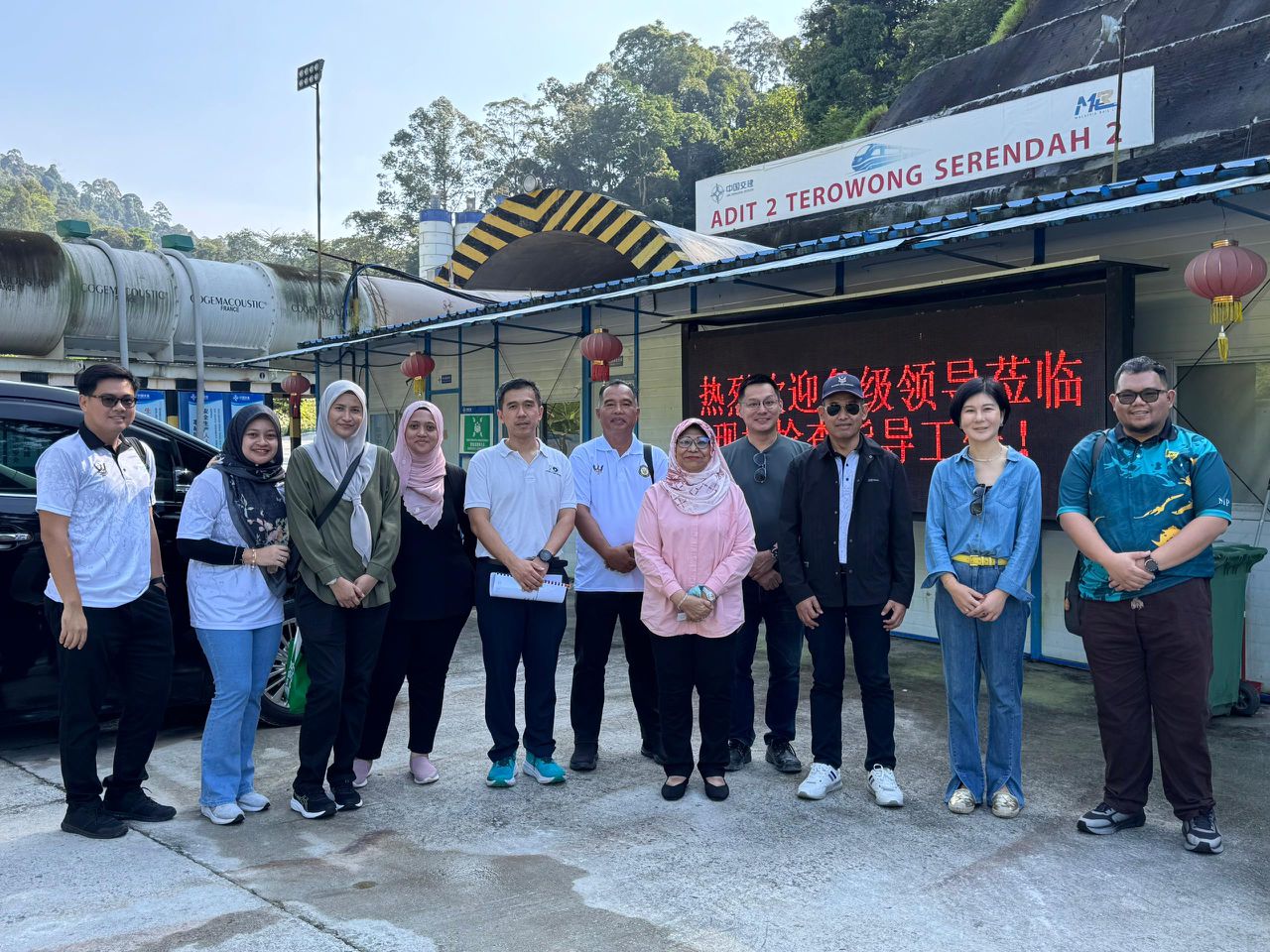 Lawatan Tapak Ke Terowong ECRL Section 8, Serendah Tunnel 2